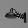 Avonni, 3D-9082-BSY Siyah Metal Dekoratif Aplik