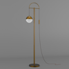 Avonni, 3D-9104-1E Eskitme Kaplama Modern Lambader
