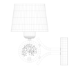 Avonni, 3D-9135-1E Şapkalı Dekoratif Aplik