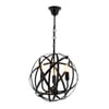 Avonni, 4183 Ailesi Siyah Boyalı Modern Avize 