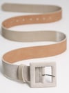 Two-Tone Suede Women's Belt