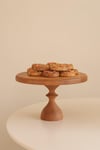 3 lü 25/14 Cm. Mummy, 25 Cm Risus Ve 17x25 Cm Risus Ahşap Pasta Sunum Servis Tabağı Seti