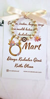 Kadınlar Günü Hediyelik Zirkon Taşlı Bileklik - Beyaz