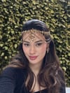 Ala Model Gold Alınlık ve Küpesi