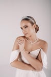 Aliye Model Zirkon Kolye Seti