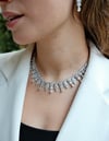 Asya Model Zirkon Kolye Seti