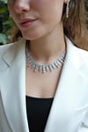 Asya Model Zirkon Kolye Seti
