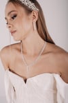 Aura Model Zirkon Kolye Seti