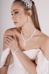 Camilla Model Zirkon Kolye Seti