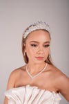 Hila Model İncili Zirkon Tac