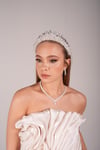 Hila Model İncili Zirkon Tac