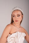 Hila Model İncili Zirkon Tac