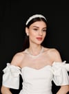 Kristal Taşlı Bant Model Taç 