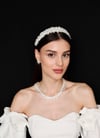 Kristal Taşlı Bant Model Taç 