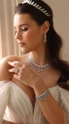 Monica Model Exclusive Zirkon Kolye Seti