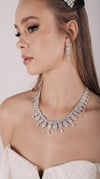 Nilüfer Model Zirkon Kolye Seti