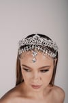 Parisa Model Tac ve Küpesi
