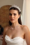 Rina Model Zirkon Kolye Seti