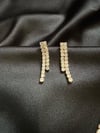 Sona Model Gold Zirkon Kolye Ve Küpe Seti