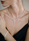Uzun Sade Model Zirkon Set