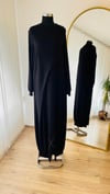 BAMBU PENYE DETAYLI ELBİSE