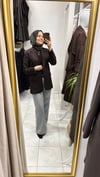 Blazer Ceket-Kahverengi