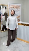 Boncuk İşlemeli İthal Gömlek
