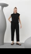 CUPRO PANTOLON SİYAH