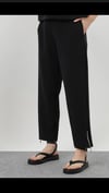CUPRO PANTOLON SİYAH