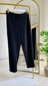 CUPRO PANTOLON SİYAH