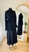 SİYAH BAĞLAMALI SWEAT