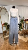 Wide Leg Mavi Denim Pantolon