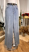 Wide Leg Mavi Denim Pantolon