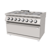 Atalay Seri 730 AEK-1273 Elektrikli Kuzine | 6x Ø220 Plate + Fırın | 1040x530 | 380-415 V | 1200x730x850