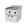 Atalay Seri 900 AEI-890/ND CR Krom Yüzeyli Nervürlü + Düz Elektrikli Izgara