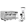 CIME Luna SB 20 Beyaz 2 Gruplu Espresso Makinesi Seti