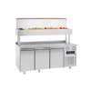 Frenox CGN3-YM-6D-R290 6 x 1/2 Çekmeceli Yükseltilmiş Make-Up Buzdolabı