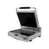 Spidocook Spidoglass SP 015 Manuel Siyah Düz Cam Seramik Kontakt Grill