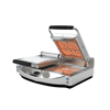 Spidocook Spidoglass SP 020 PT Manuel Çift Şeffaf Düz Cam Seramik Kontakt Grill