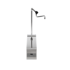Zanussi 206379 Bataryalı ve Su Sayaçlı 1/4 Modül Set Üstü Ara Tezgah