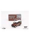 Genel Markalar 164 Land Rover Defender 110 1985 County Station Wagon Russet Brown Diecast Model Araba