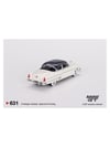 Genel Markalar 631 Lincoln Capri 1954 Arctic White / Atlantic Blue LHD Model Araba