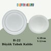 H-22 BÜYÜK BOY TABAK KALIBI
