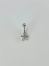 Çiçek Detaylı Göbek Piercing - Pg0028