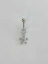 Çiçek Detaylı Göbek Piercing - Pg0134
