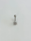 Çiçek Detaylı Göbek Piercing - Pg0159
