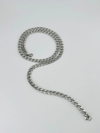 Gri Çelik Çelik Kolye 60 Cm - Ekl0002