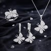 Gümüş Kelebek Bayan Set