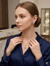 İnci Detaylı Çiçek Tasarım Set - Set0037