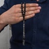 Metal Püsküllü 7.5 x 11 mm Rus Oltusu Tesbih